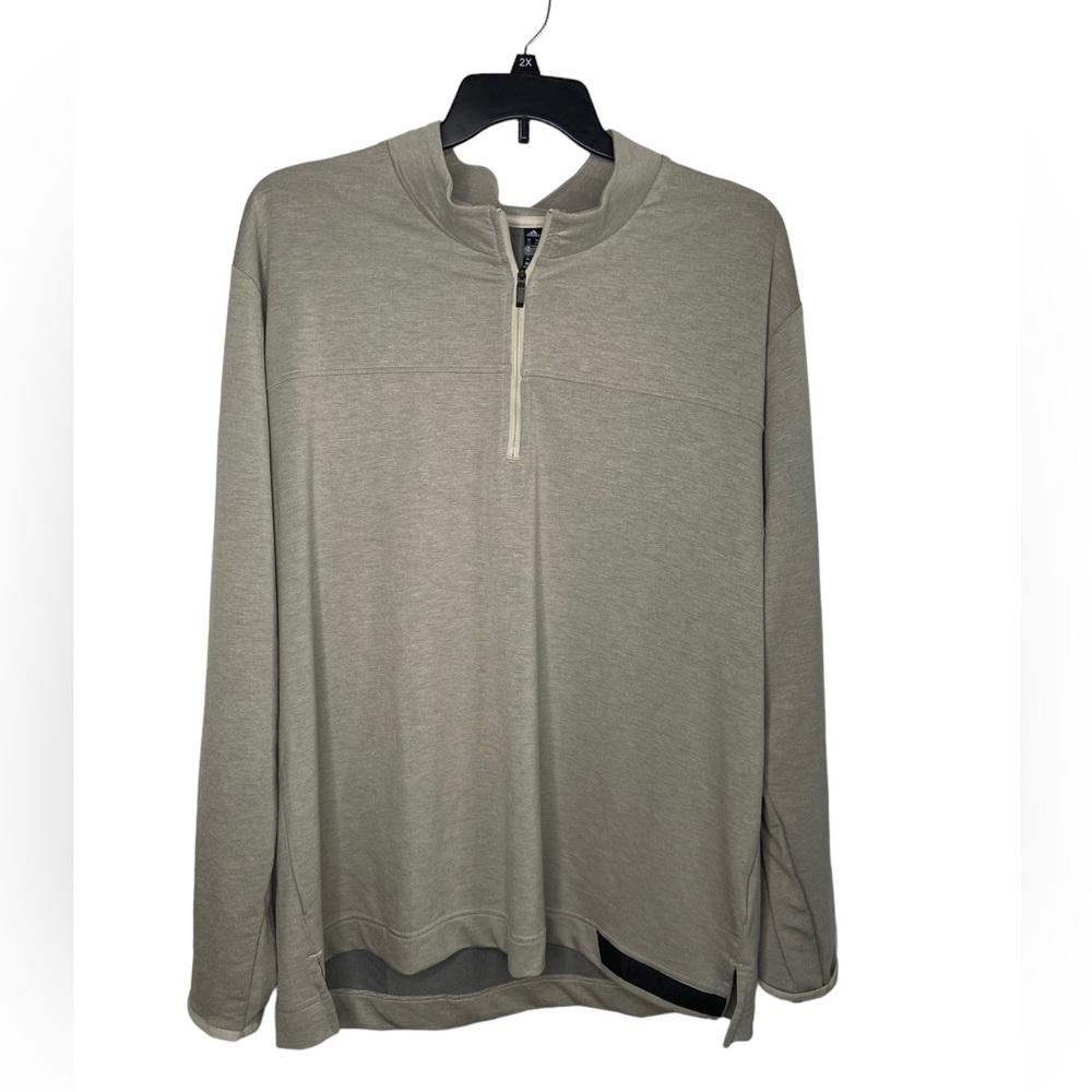 Men’s ADIDAS 1/4 Zip Athletic Jacket Size 2XL